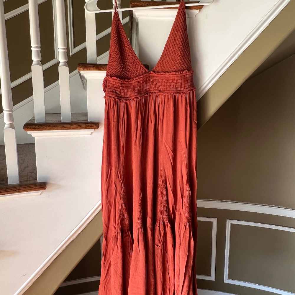 Storia Burnt Orange dress